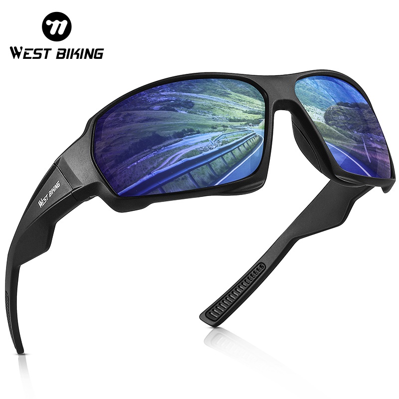 Fishing Sunglasses Polarized - Okulary rowerowe polaryzacyjne WEST BIKING UV400