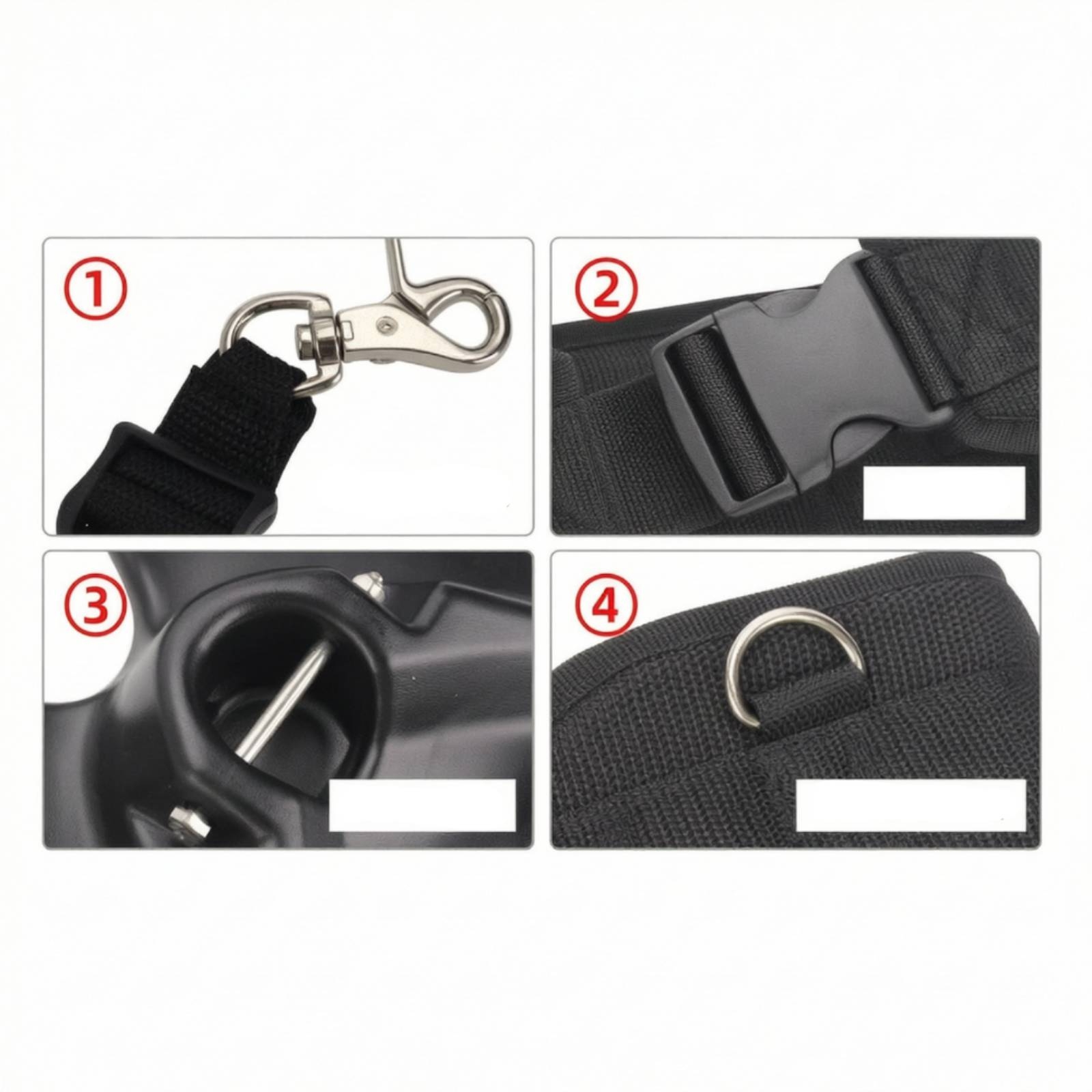 Fishing Belt - Szelki podtrzymujące wędkarskie z pasem biodrowym,