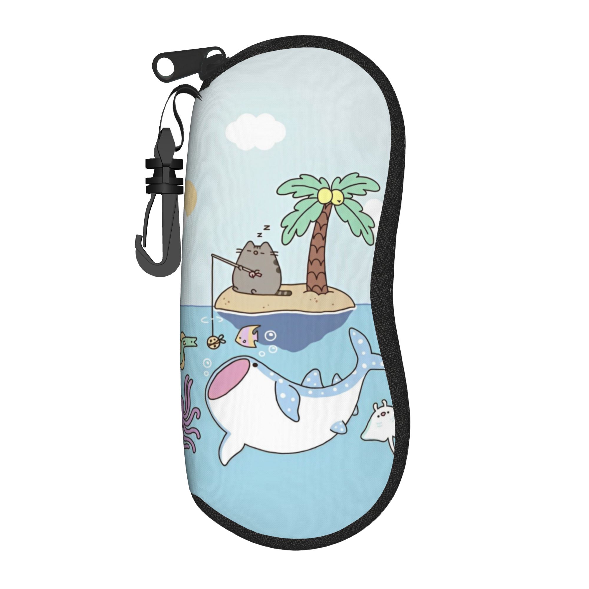 Fishing Bag Waterproof - Zabawne etui na okulary wędkarskie P-Pusheencats