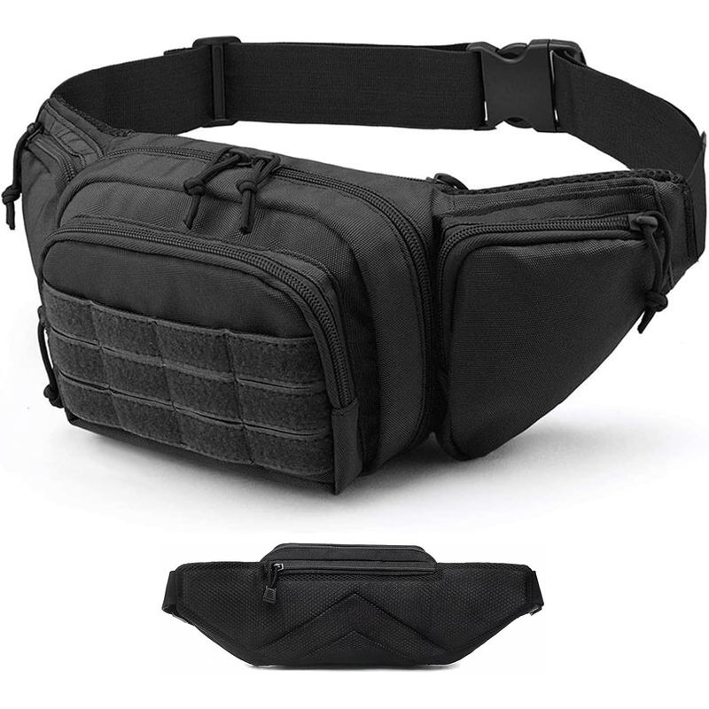 Fishing Belt - Torba biodrowa 600D Oxford z wieloma