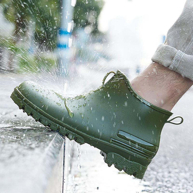 Fishing Boots - Nowe modne męskie kalosze na platformie