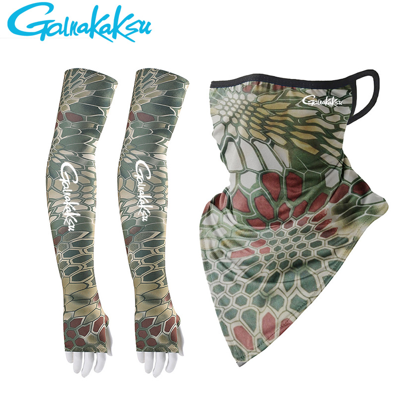 Fishing Mask Sun Protection - Męska wędkarska naramiennik rękawy na zewnątrz