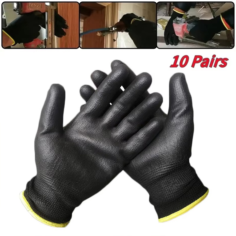 Fishing Gloves - 10 Par Wytrzymałych Rękawic Ochronnych z