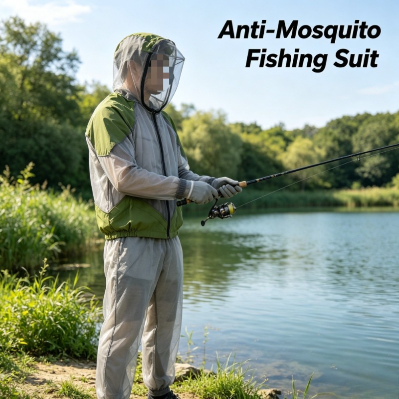 Kombinezon przeciw komarom na  – Fishing Gloves recenzja i cena