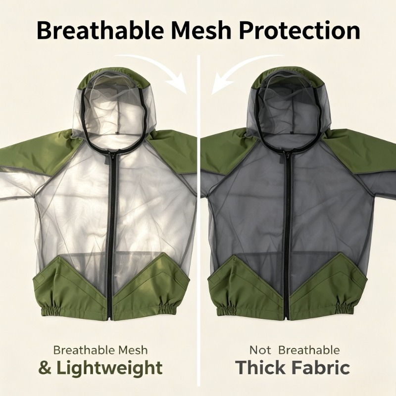 Kombinezon przeciw komarom na  – Fishing Gloves recenzja i cena