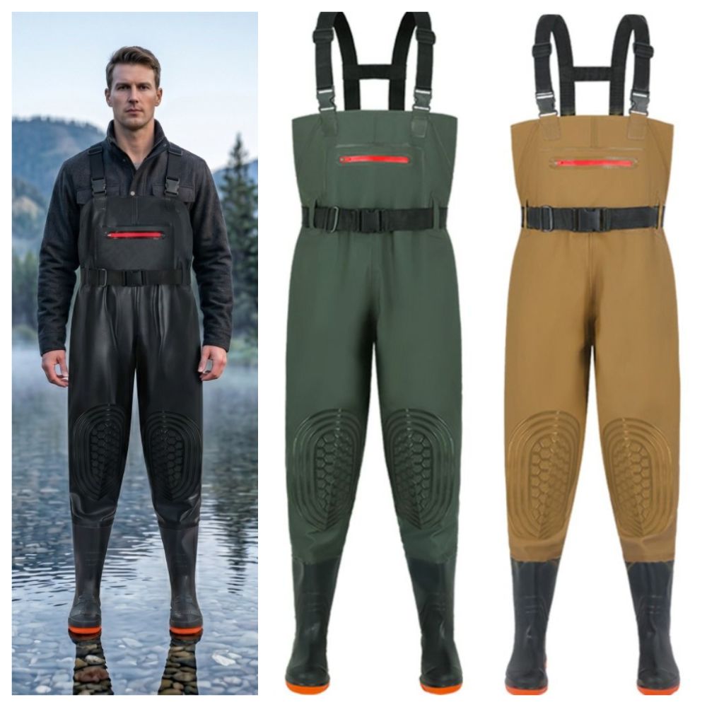 Wytrzymałe wodery wędkarskie z – Fishing Boots recenzja i cena