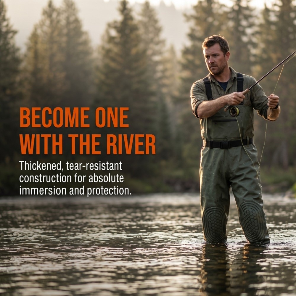 Wytrzymałe wodery wędkarskie z – Fishing Boots recenzja i cena