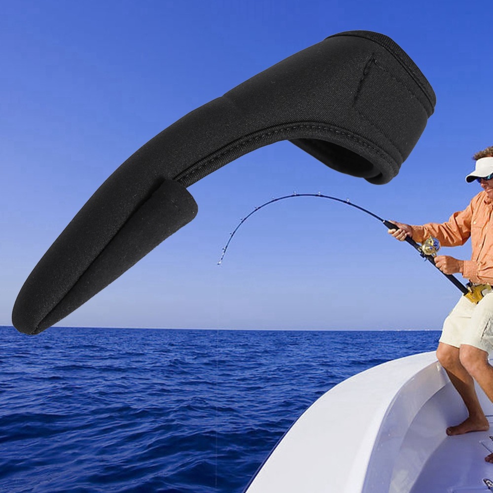 Wytrzymały czarny ochraniacz n – Fishing Gloves recenzja i cena