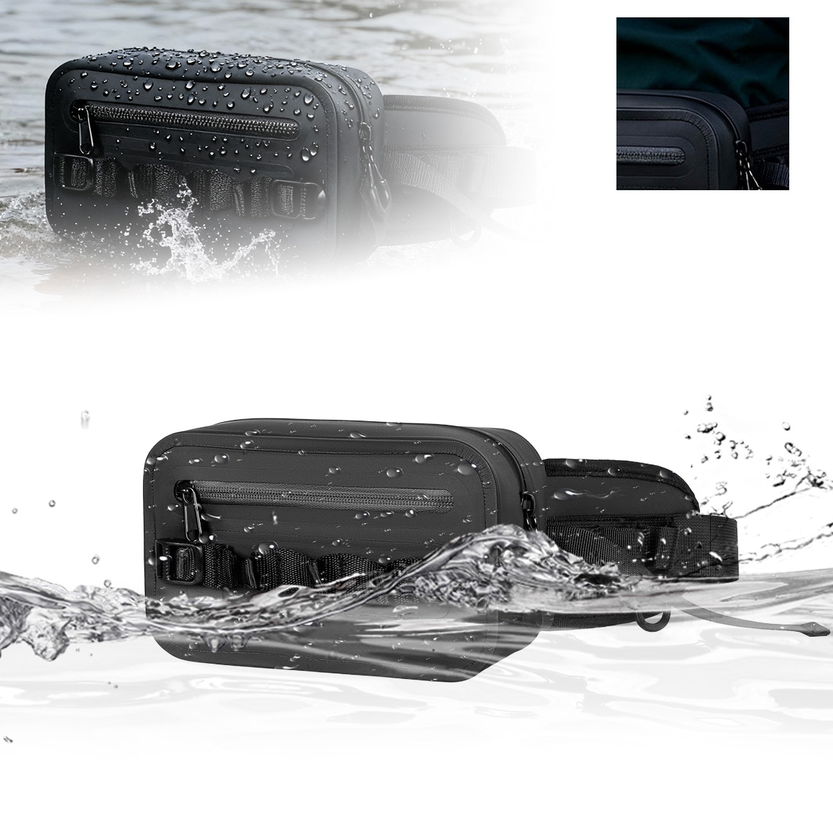Wodoodporna torba biodrowa 2.1 – Fishing Bag Waterproof recenzja i cena