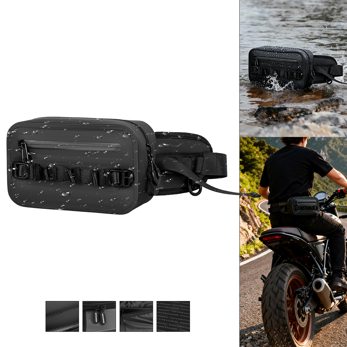 Wodoodporna torba biodrowa 2.1 – Fishing Bag Waterproof recenzja i cena